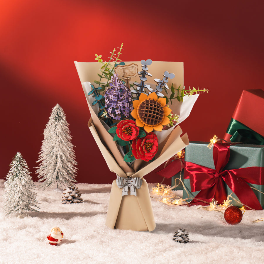 Wooden Flower Bouquet TW01H