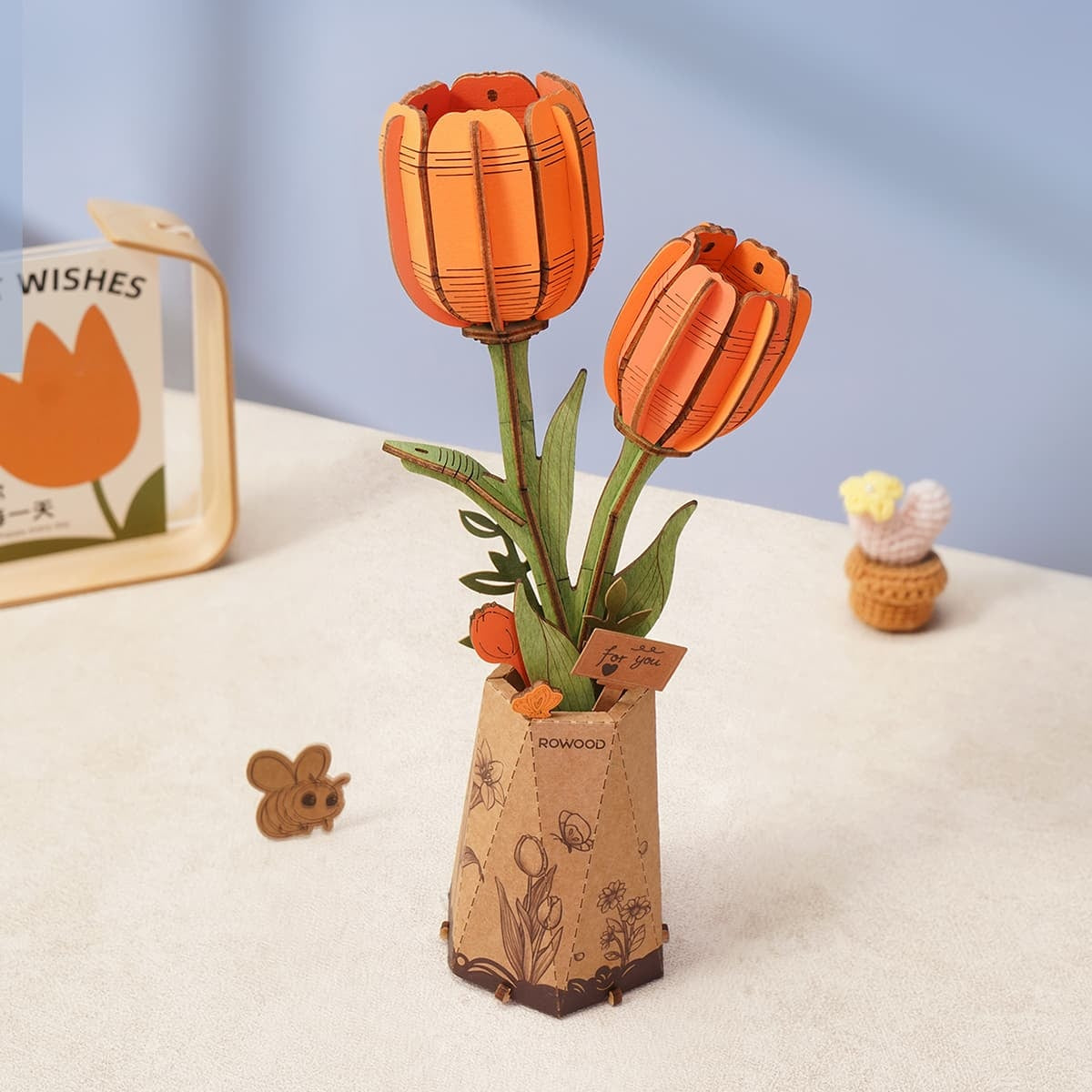 Wooden Flower Bouquet TW01H
