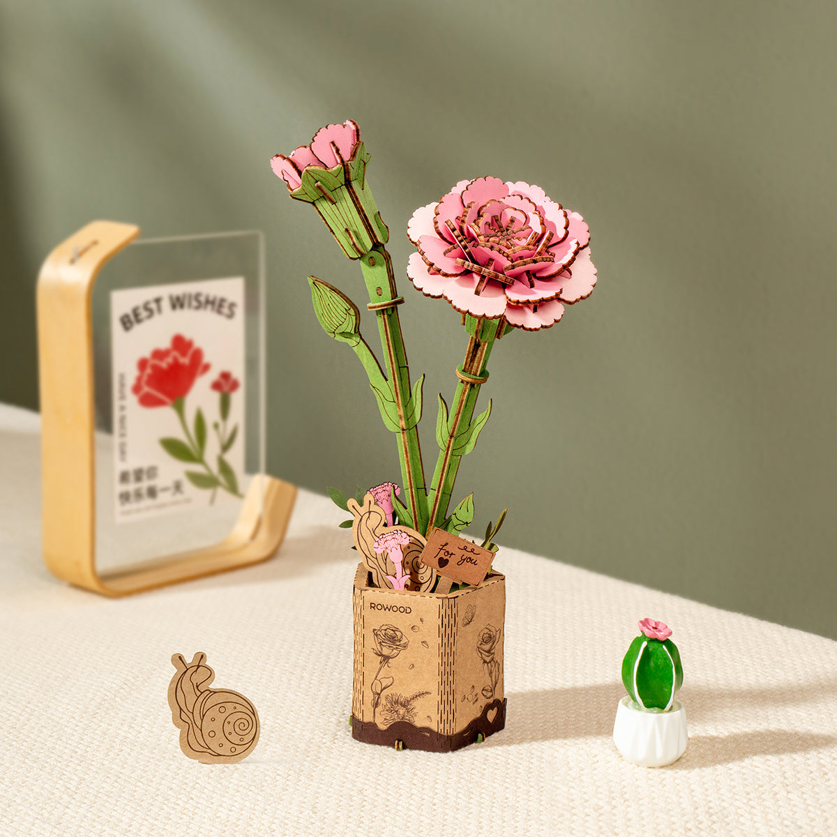 Wooden Flower Bouquet TW01H