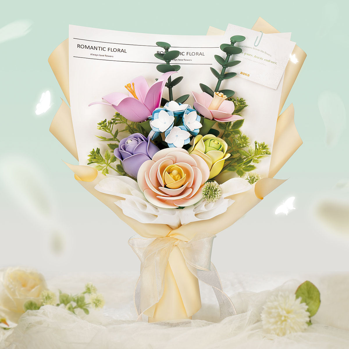 ROKR DIY 3D Puzzle - Spring Time Bouquet AF01J