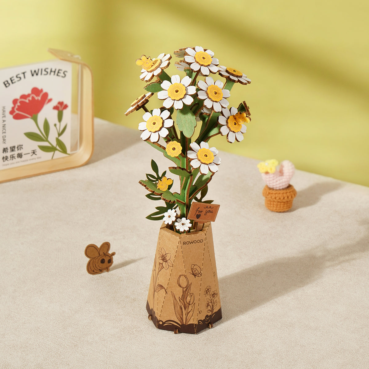 Wooden Flower Bouquet TW01H