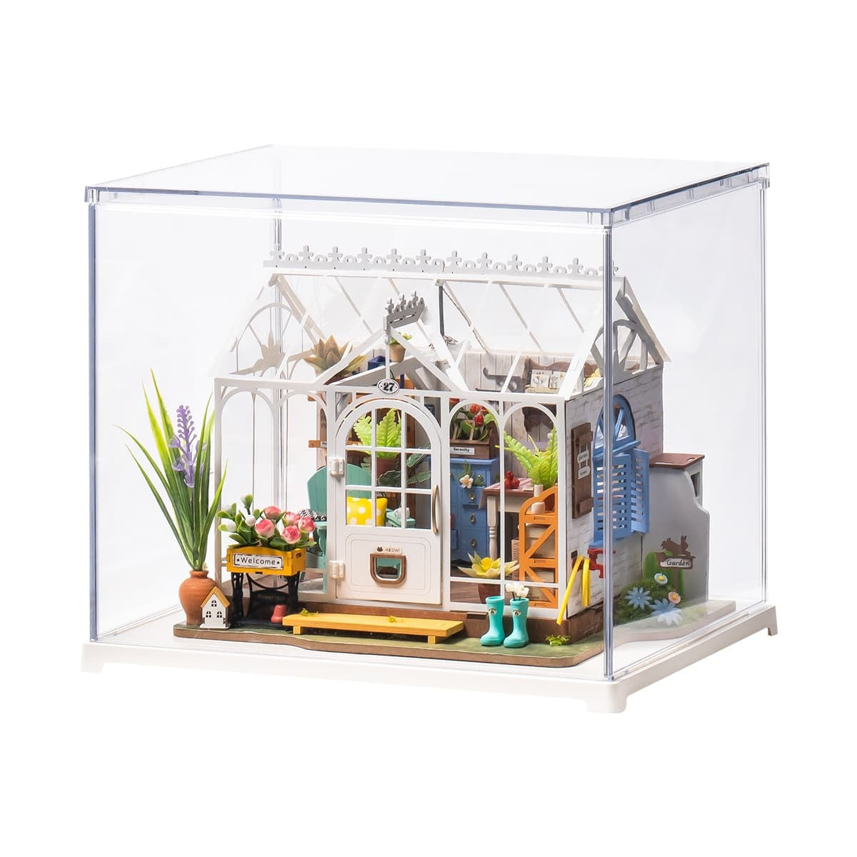 Dreamy Garden House DG163 with Display Box DF03L