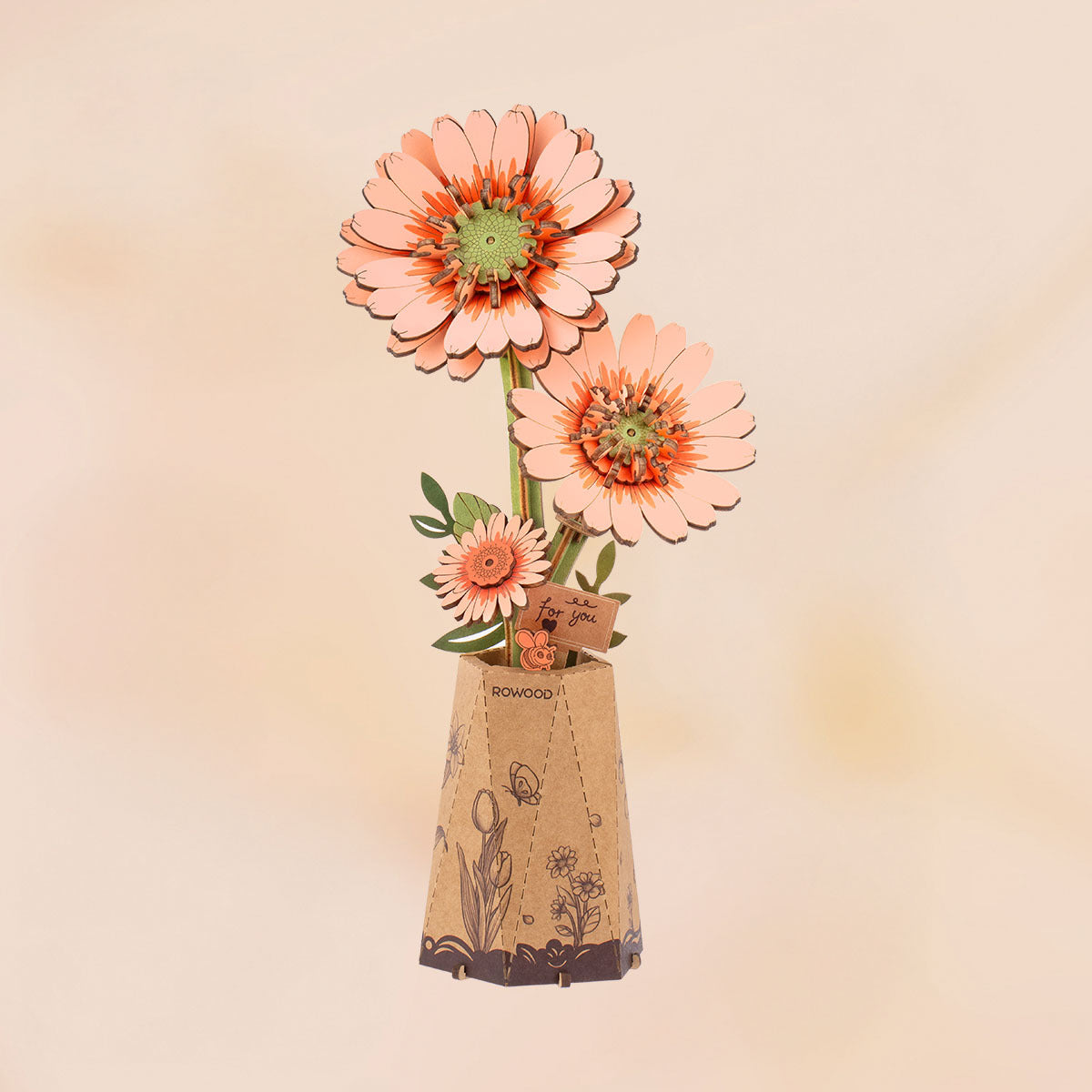 Wooden Flower Bouquet TW01H