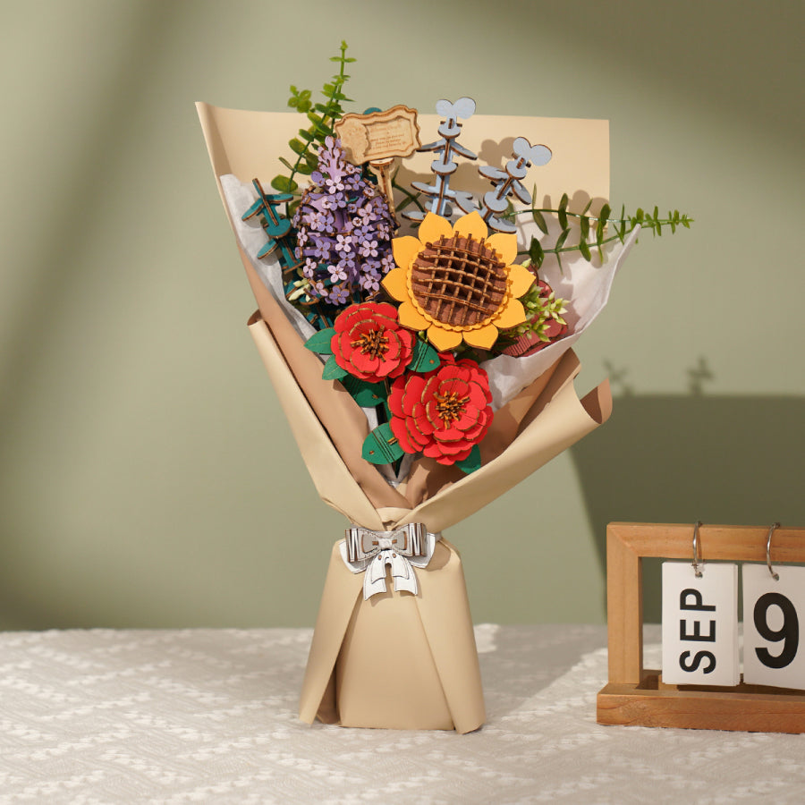 Wooden Flower Bouquet TW01H
