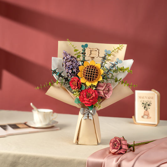 Wooden Flower Bouquet TW01H