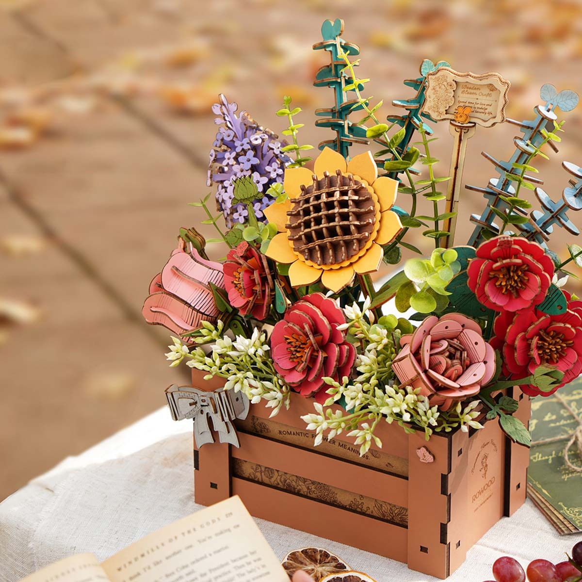 Wooden Bloom Box TW02H