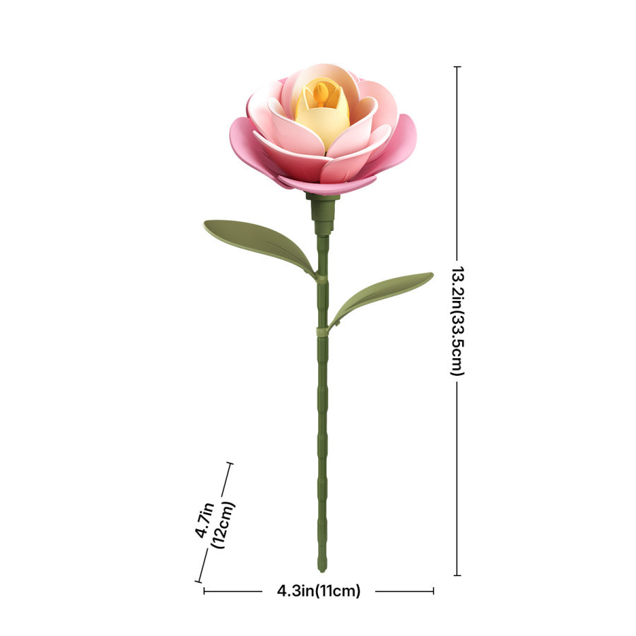 ROKR Single Flower Floral Art DIY 3D Puzzle
