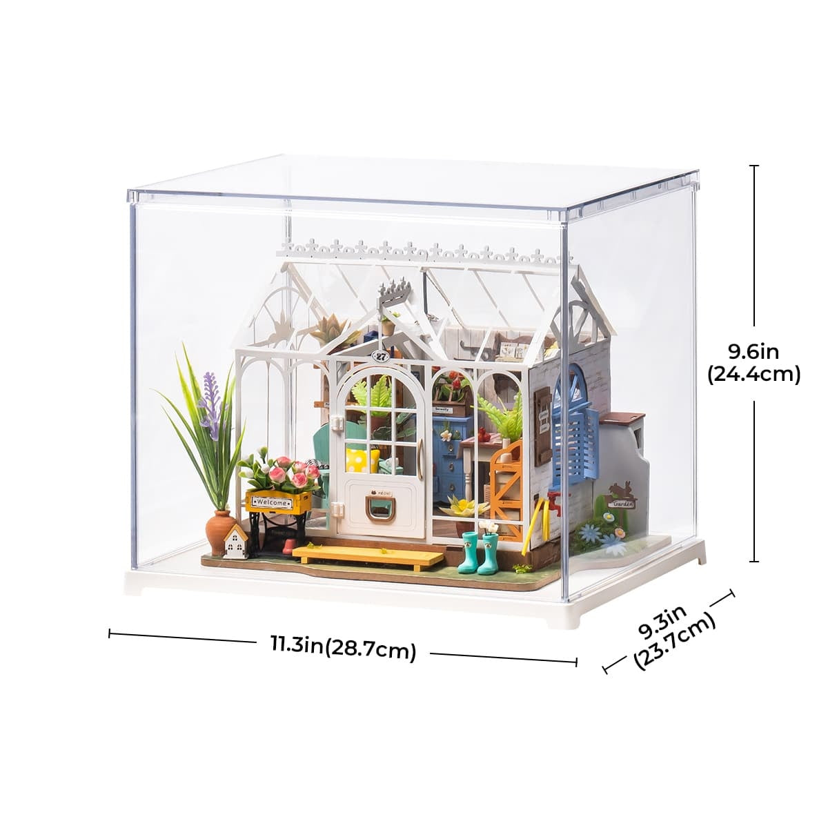 Dreamy Garden House DG163 with Display Box DF03L