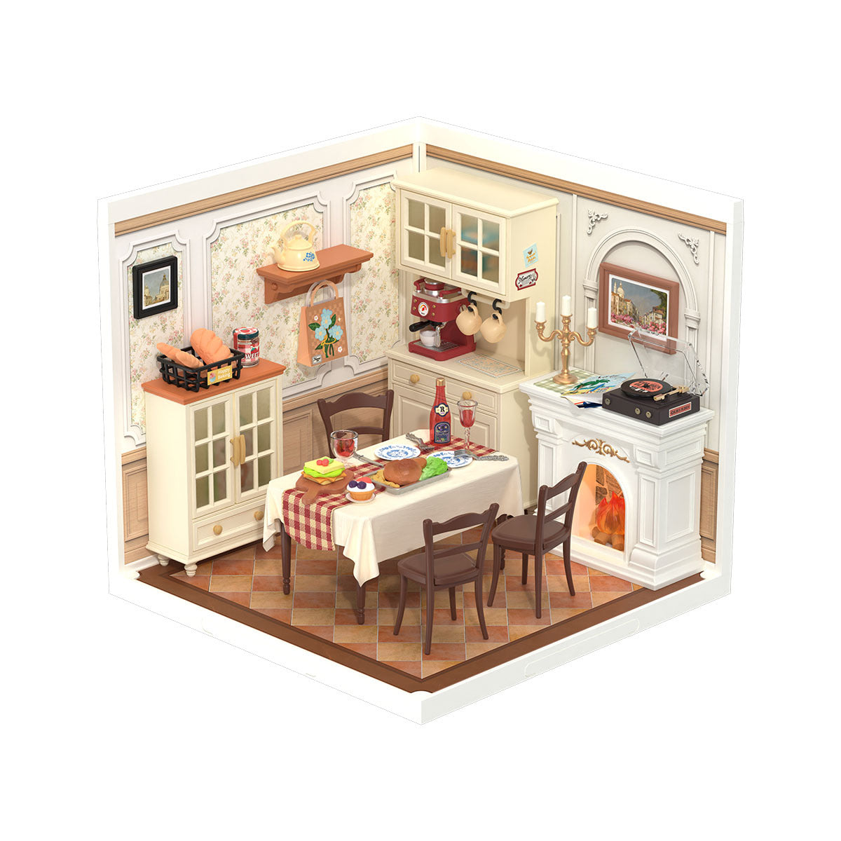 Warm Dining Room DW015B