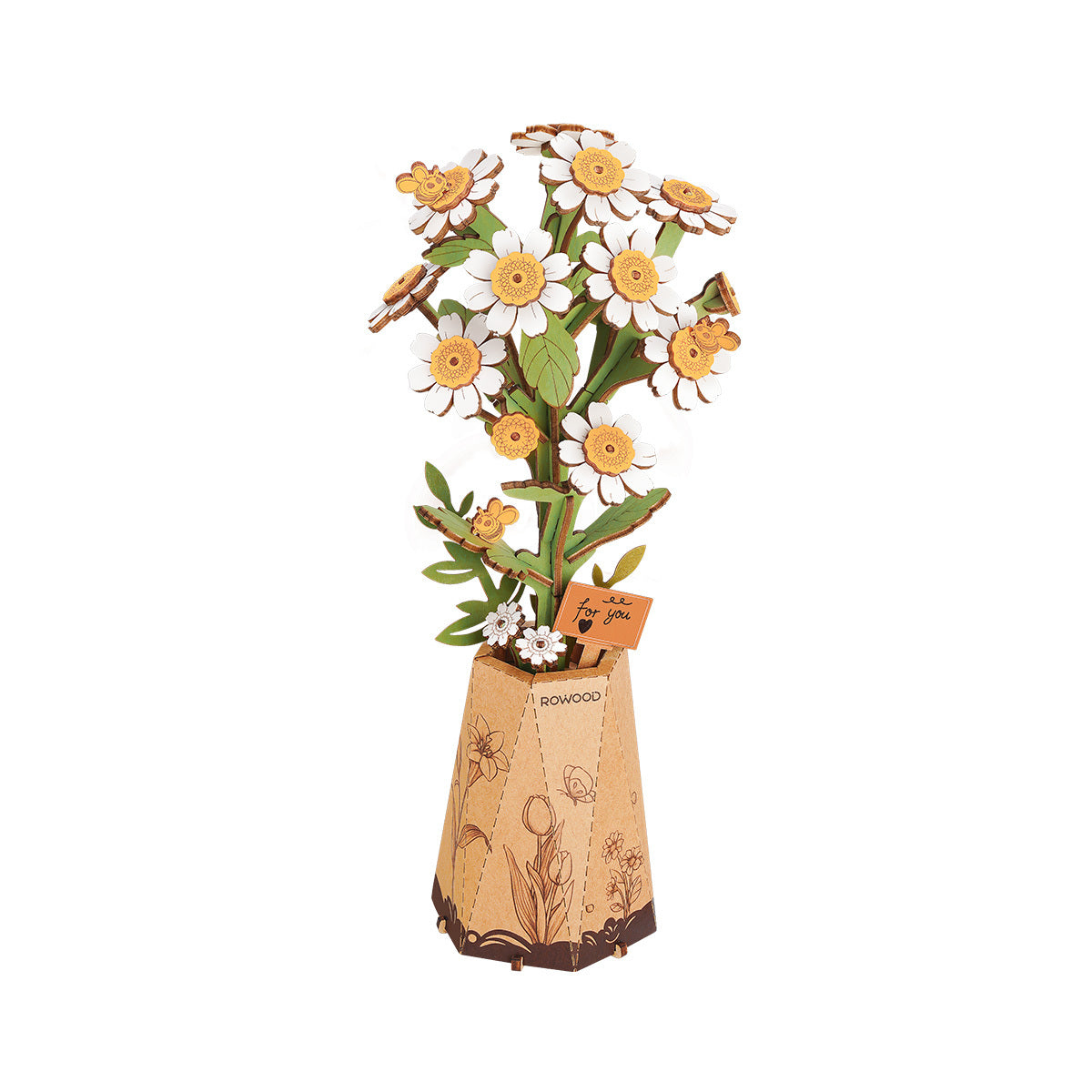 Wooden Flower Chamomile TW061