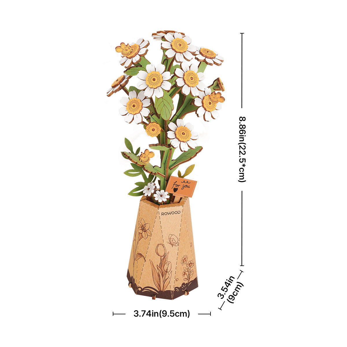 Wooden Flower Chamomile TW061