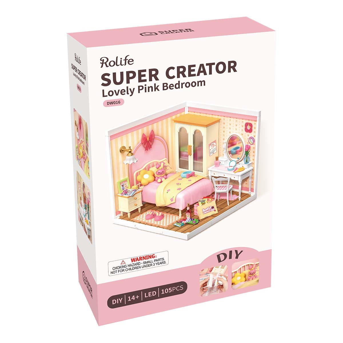 Lovely Pink Bedroom DW016