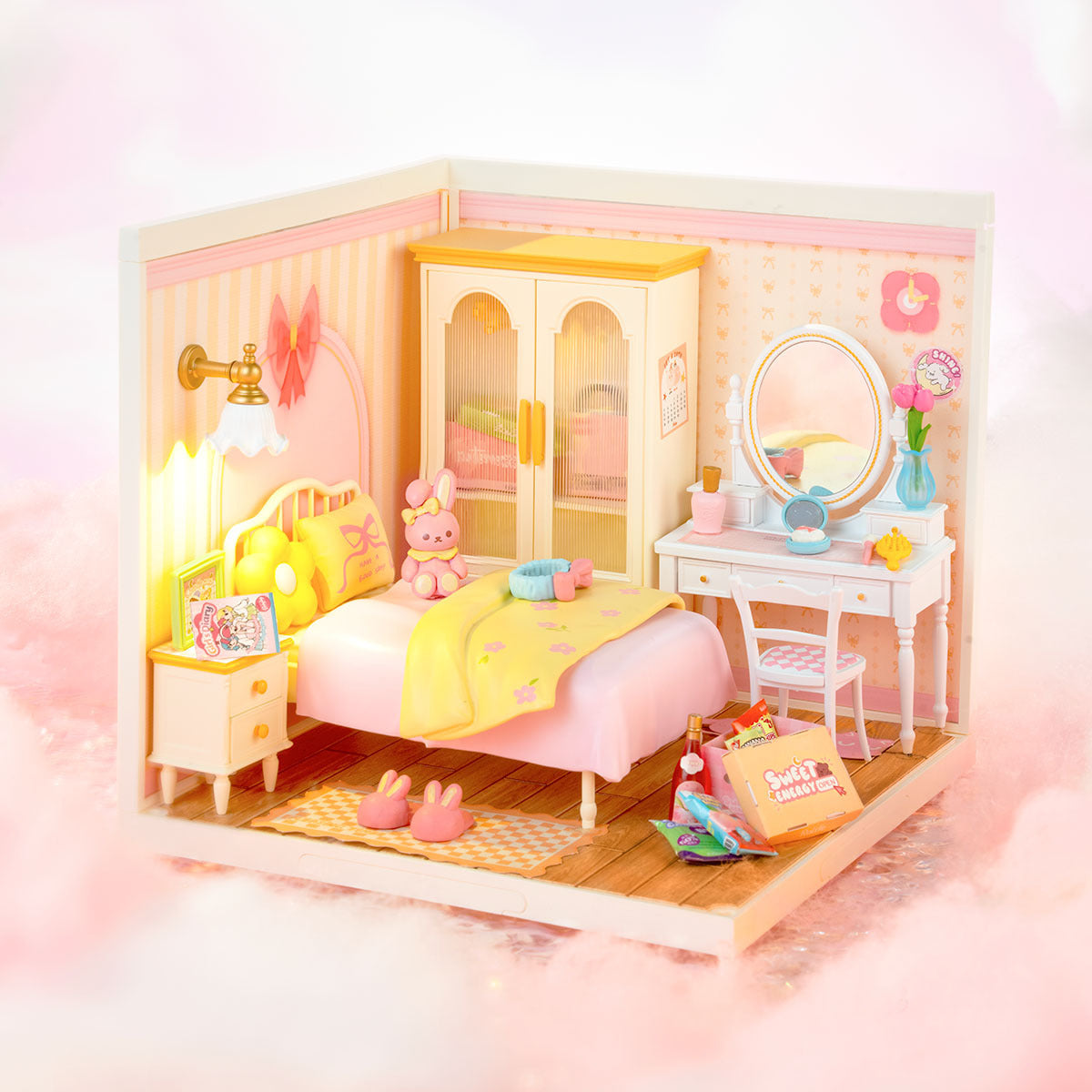 Lovely Pink Bedroom DW016