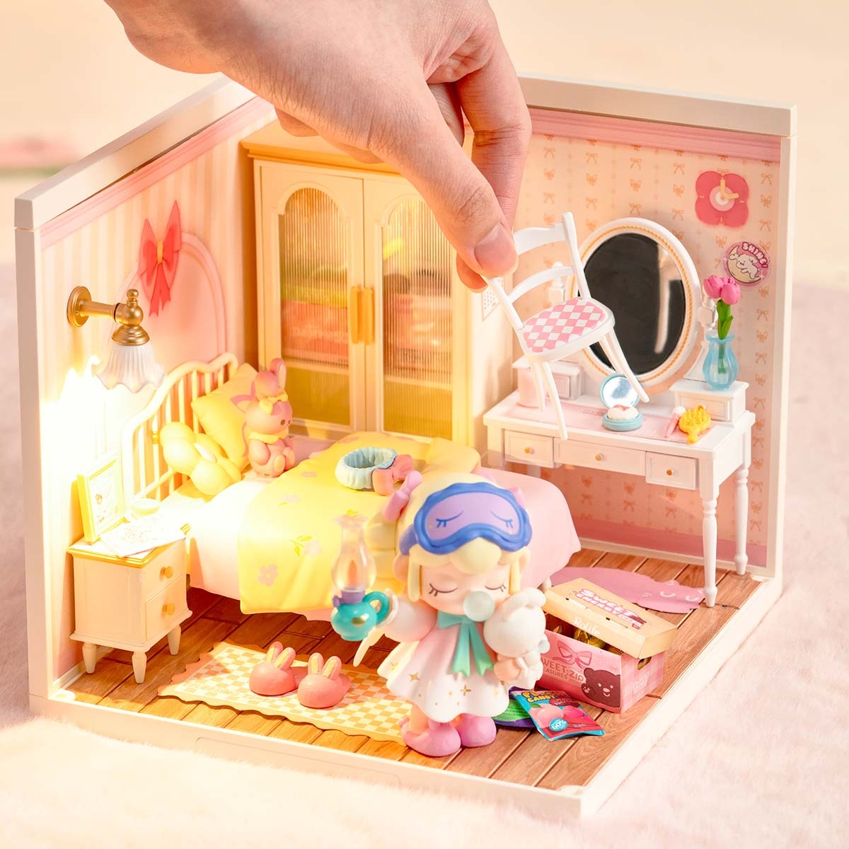 Lovely Pink Bedroom DW016
