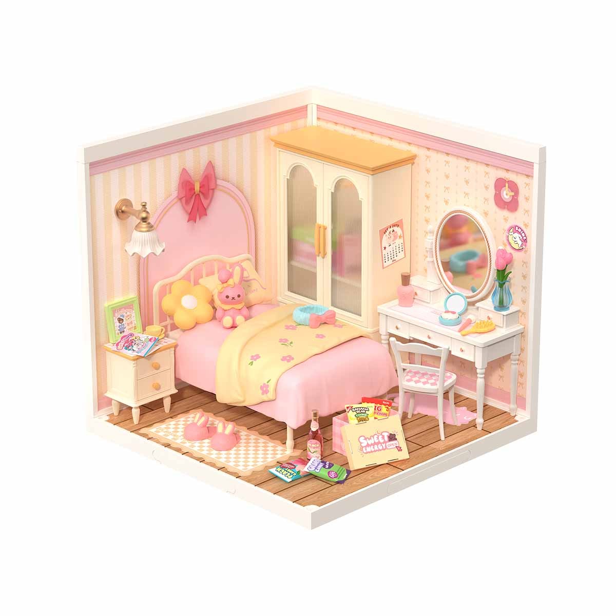Lovely Pink Bedroom DW016